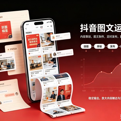 温县抖音图文代运营服务